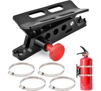 Replacement Car Fire Extinguisher Holder, Car Powder Extinguisher Holder, Car Fire Extinguisher, Boot Holder, Fire Extinguisher Holder, Suitable for Sport/JK/Sahara (Red)