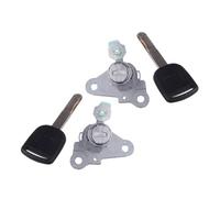 [Replacement] Car Front Left Right Door Lock Cylinder with 2 Keys Fit for Honda for Fit for Jazz 2003 2004 2005 2006 2007 2008 KSJFEQS