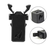 Replacement Car Sunglasses Holder Latch for Overhead Console and Touch Bin Mechanism, Self-Latching Design Compatible with Most Vehicle Storage Compartments, Black