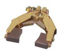 Replacement Carbon Brush Holder End Cap for 895 875 887 Motor - Compatible with Cordless Driver Drill and Screwdriver - Metal and Plastic Construction - 2-Pack