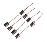 Replacement Carbon Brushes 6x6x10mm 8 Pack for Blower Motor, Fan Motor, Windshield Wiper, for Ideal for Power Tools and Industrial Use