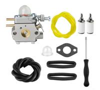 Replacement Carburetor Compatible For for Craftsman WS2200 WC210 25cc Lawn Mower Trimmer with P210 HT2200 CMXGTAMDCS25 Fuel System and Engine Parts