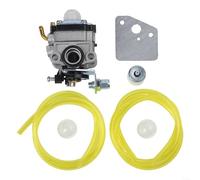 Replacement Carburetor for String Trimmer Models TB425CS TB475SS TB490BC TB575SS with Fuel Pipeline and Washer for Long Lasting Performance