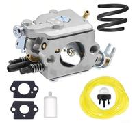Replacement Carburetor for Trimmers Brushcutters Pole Saws Fits 123C 123L 223L 223R 322C Models Metal Construction with Adjustment Tool