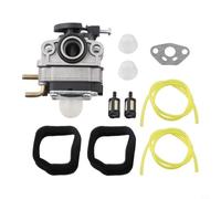 Replacement Carburetor Kit For Hy26sst 26cc Trimmer Compatible With For Black Max Bm25csac Bm25ssac 25cc Models Including Fuel Pipe Air Filter Fuel Filter And Cap For Efficient Engine Performance