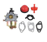 Replacement Carburetor Kit for PowerSmart DB2194SR 170cc Push Lawn Mower, Metal System Parts with Gaskets, Filter, For Primer and Line