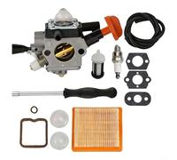 Replacement Carburetor Kit Model 4180-120-0617 Compatible With FS131 FS131R FS311 HT133 HT134 Enhanced Power Construction Supports Garden Trimmers Pruners KombiMotors 1 Set