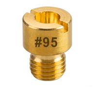 Replacement Carburetor Main Jet Kit with Main Measuring Hole Nozzle for Accurate Fuel Flow in Various Vehicles (#95)
