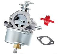 Replacement Carburetor Set for HMSK80 8HP Snow Blower Engines 640058 640058A 632334A Includes Fuel Filter and Sealing Gasket Fits Multiple Horizontal Snow Blower Models