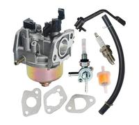 Replacement Carburettor For Champion Power Equipment 3500 4000 Watts Gas Generator Engine Carb With Fuel Tank Shut Off Valve Spark Plug Kit Carburetor