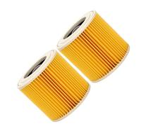 Replacement Cartridge Filter Compatible with Karcher WD WD2 WD3 WD1 MV3 MV2 Series Wet Dry Vacuum Cleaner Accessory 2pcs