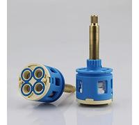 Replacement Cartridge for Faucet Mixer - 26/28/33/35/37mm Ceramic Valve Cartridge for Kitchen Tap - Inner Control Valve for Water Mixer Q-37