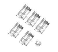 Replacement Cartridges 42 Pin for Dr. Pen H6, Pack of 5 Attachments with Chip Control, 3 ml Serum Chamber, Twist Lock System for Large Skin Areas Face Body, Home Studio Application (42 Pin 5 Pieces)