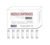Replacement Cartridges for Hydra Pen H2 - H12Pin 1.0mm Beauty Tips with 3ml Serum Chamber for Smooth Essence Distribution and Everyday Home Beauty Routine, 1-Week Trial Set (H12Pin 1.0mm, 7 Pack)