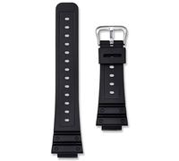 Replacement Casioak Strap | Compatible with Casio G-Shock GA-2100 | 16 mm Black Watch Band | Tough Waterproof Resin Rubber Plastic | Spring Bars & Tool Included (16mm, Black)
