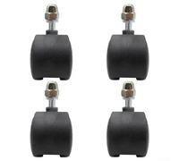 Replacement Casters for Midea Electric Oil Heaters 4 Pack of Directional Wheels (Without Brake)