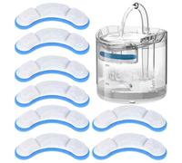 Replacement Cat Fountain Filter | 8 Pieces with Odor Absorption Supplies for Drinking Kittens | Replacement for the Fountain Water Filter | for Indoor Home Apartment Bedroom