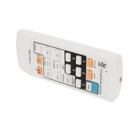 Replacement Ceiling Fan Remote Control, 5 Speed 3 Timer White | Plastic Build, Wall Mount Home Use, for Fan and Pedestal Fan, Easy Speed Adjustment