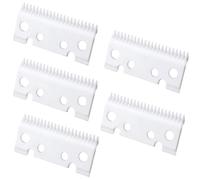 Replacement Ceramic Blade，Compatible for Andis，Compatible for Master，Ceramic Mobile Blade Hair Clipper(Pack of 5)