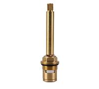 Replacement Ceramic Tap Cartridge, 1pcs Universal Replacement Brass Ceramic Stem Disc Tap Valve Insert Gland Cartridge Faucet Valve Quarter Turn 1/2" for Bathroom Kitchen Tap