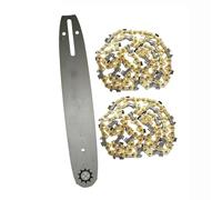 Replacement Chainsaw Chains Guide Bar 12 Inch 3/8 LP Pitch .050" Gauge 45 Drive Links for Craftsman for Echo for Poulan for Greenworks(1 Set A)