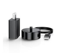 Replacement Charger Base Compatible with Philips Sonicare 5500 5300 4100 3100 2100 1100 Series Rechargeable Electric Toothbrush HX3681 Power Brush USB Waterproof Charging Base Power Cord - Black