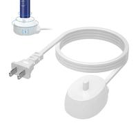 Replacement Charger for Braun Oral-B Electric Toothbrush - Compatible with Oral-B Model 3757, Waterproof IP67 Inductive Charging Base, Portable Travel-Friendly