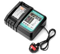 Replacement Charger for MK DC-18RC, 3A 14.4-18V DC18RC Fast Charging With LED light display, Fits BL1860 BL1850 BL1840B BL1830 BL1820 BL1815 BL1430 BL1450