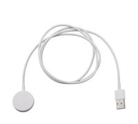 Replacement Charging Cable for Fossil Smartwatch for Gen 1 2 3 - ABS PC Material - Quick Charge Stand Alternative - Fits Q Founder Wander for Marshal - Compact 10cm Length(White)