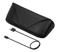 Replacement Charging Case Compatible with Ray-Ban Meta Wayfarer/Skyler/Headliner, for Oakley Meta HSTN Gen 1/Gen 2 AI Smart Glasses Charging Box Portable Charger Cradle Station (With Cable)