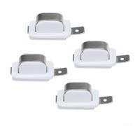 Replacement Charging Contact Points for Roborock for s5 for s6 S7 for s50 T60 for t70 for t80 T7s - Alloy Tips Fast Charging Efficiency Reliable Docking Robotic Vacuum Cleaner Parts Kit(4pcs)