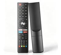 Replacement Chiq Remote Control for Uncomplicated TV, Plug & Play Infrared Remote Control Compatible with Changhong Saba OK Smart TVs for the Whole Family (without Setup)