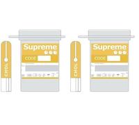 Replacement Cholesterol/Glucose/Uric Acid Strips for the Black Supreme (Benecheck) Meter (Will not fit the White Meter) (Cholesterol (Yellow) x 10) (Pack of 2)