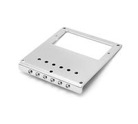 Replacement Chrome 6 String Fixed Hardtail Guitar Bridge Accessory for Telecaster Guitar