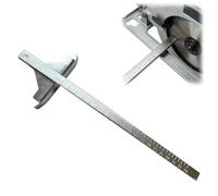 Replacement Circular Saw Edge Guide,Cutting Guide Rail,Sliding G-uide for Circular Saw,Metal Alignment Rail with Scale,Accurate Cutting,Straight Line Guidance, Compatibility with Multiple Tools,11mm