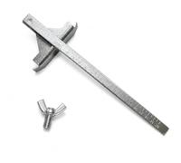 Replacement Circular Saw Edge Guide with Scale, Circular Saw Guide Rail with Screw for Dewalt DC390K DW936 DC310 DC300, Ensures Accurate Cuts for Accurate Woodworking Cuts