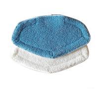 Replacement Cleaning Pads for Hoover Dual for Steam Plus Mop - Washable Microfiber Heads Deep Scrub Laminate Marble Vinyl Floors 2pcs