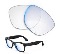 Replacement Clear& Blue Light Blocking Lenses for Ray-Ban Meta Wayfarer RW4006/(Gen 2) RW4012 50mm& RW4008 RW4012 53mm, Blue Light Blocking, Regular 50mm(RW4006/RW4012)