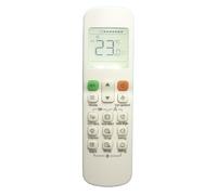 Replacement Climate Remote, Button Labels in English, Timer Display Swing Functions, Battery Powered Design, White Shell, Lost Remote Fix Replacement Ac Central Ac Controller English Button Lcd