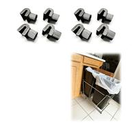 Replacement Clips for 27-Quart Soft-Close Trash Cans PETG Double Pull-Out Clips 8-Pack Prevents Wobbling Easy Installation & Reliable
