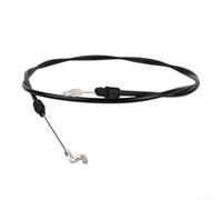 Replacement Clutch Control Cable Wire 94605105A For for Craftsman Lawnmowers Featuring Z Bend Ends and Wire Spring