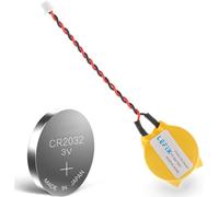 Replacement CMOS Battery CR2032 with Wire Leads and Connector 1.25mm Pitch for DELL Latitude E5440 E5450 E6440 E6420 E6230 E6520 E7440 E7240 (Yellow)