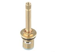 Replacement Co Brass Shower Valve Cartridge Long for Bathroom Core 76mm/82mm 1/2 Inch Ceramic Disc Valve Taps with Handle (76MM)
