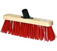 Replacement Coco Bassine Broom Brush Heads (12" Red PVC)
