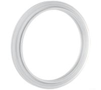 Replacement Coffee Machine Seal Ring Waterproof Gasket For Espresso Coffee Makers Made Of Silic To Prevent Leaks Available In Black Or White Size 6x6x2cm Sold As One Or Ten Pieces Set(1pcs white)