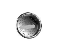 Replacement Coffee Maker Basket, Compatible for BINCOO, High Extraction Matrix Basket Filter for 51/58.5mm, Micro Sieve Filter Basket Stainless Steel Portable Filter Basket(58.5mm 16g A)