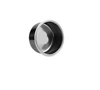 Replacement Coffee Maker Basket, Precision High Extraction Matrix Basket Filter, Micro Sieve Filter Basket Double Layer Portable Filter Basket for 51/53/58mm(51mm 14g Silver)