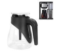 Replacement Coffee Pot Carafe for Ninja Coffee Maker, 12 Cup Glass Coffeemaker Carafe Sturdy Handly with Fixed Screws Compatible with CFP101 CFP201 CFP301 CFP307 Models