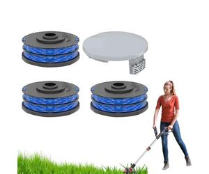 replacement coil for chain cutting cutting spool heavy duty accessories for weedwacker, bouchette for professional gardening and cable is designed to support the