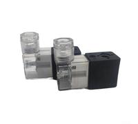 Replacement Coil for Solenoid Valve For 4V21008 3V11006 4V220 4V230 Compatible with Various Voltages AC380V, AC220V, AC110V, DC24V, DC12V (AC220V)